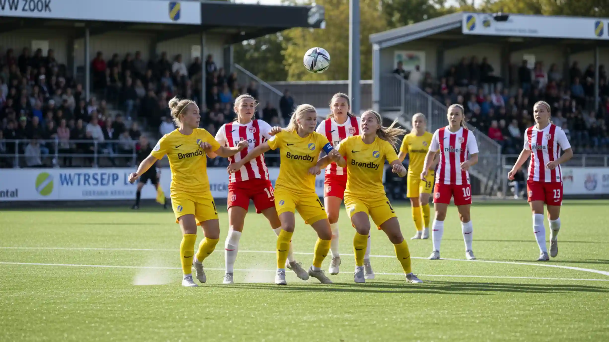 Topkamp i Kvindeligaen mellem Brøndby og FC Nordsjælland