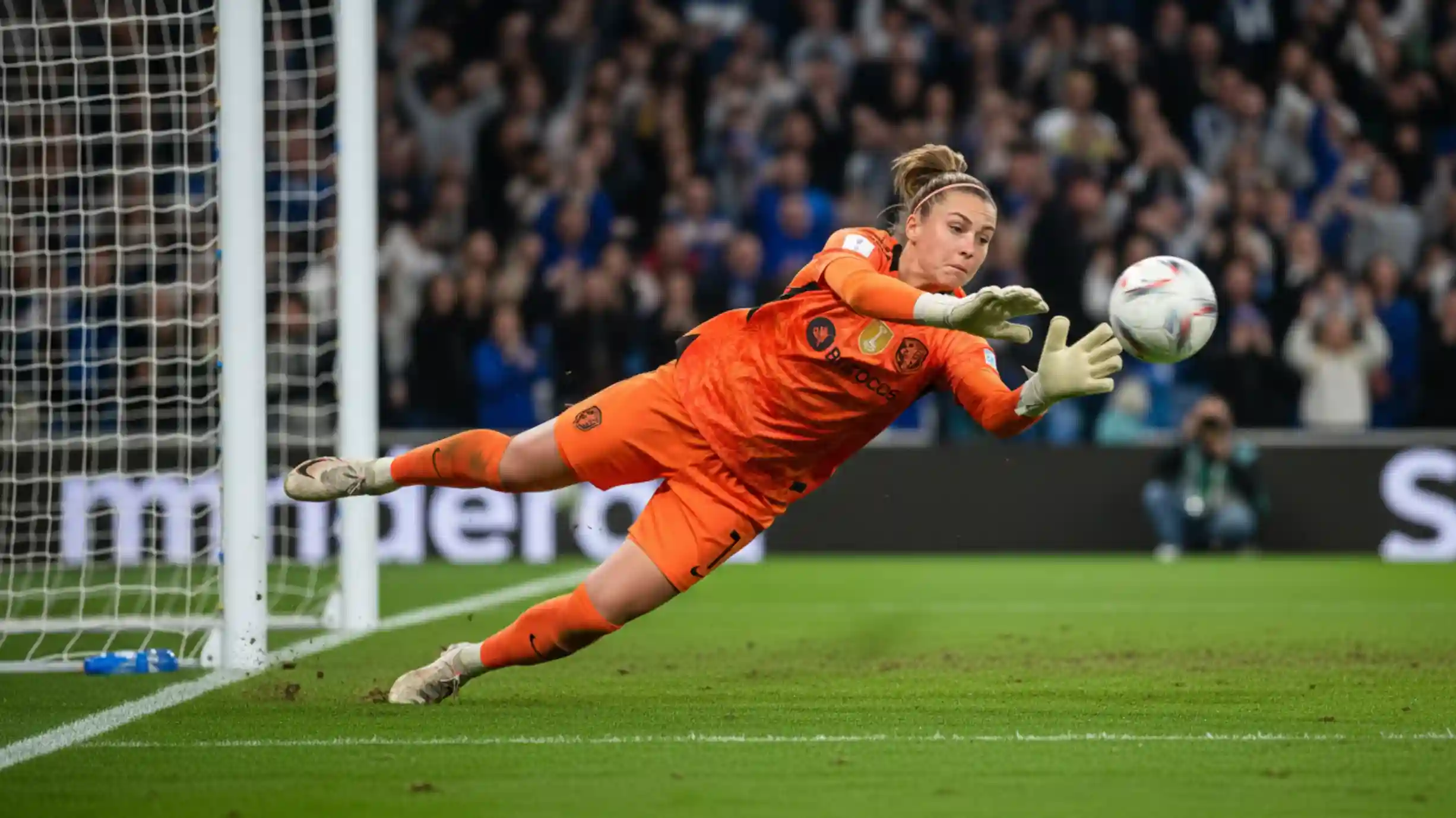 Dramatisk øjeblik i Champions League knockout-kamp